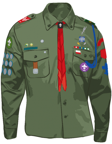 mundur męski